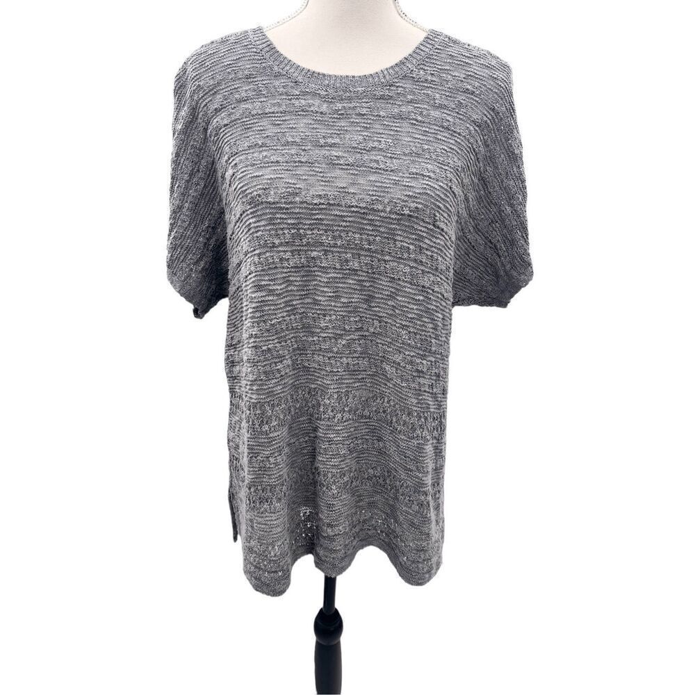 J.Jill short sleeved lightweight sweater